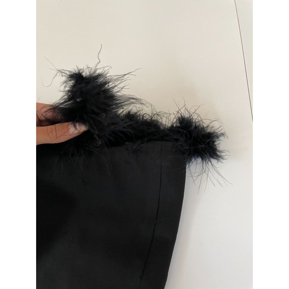 Superdown Black Strapless Crop Top - image 7